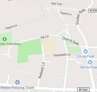 map for Hedon Primary School