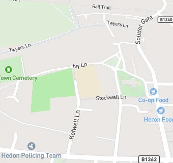 map for Hedon  Primary School