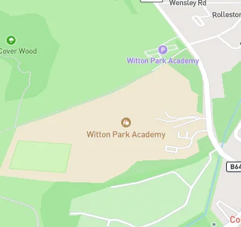 map for Witton Park Academy