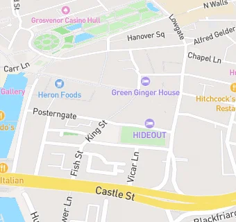 map for Kingston Hotel