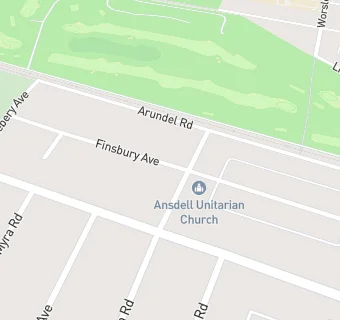 map for Ansdell Unitarian Church