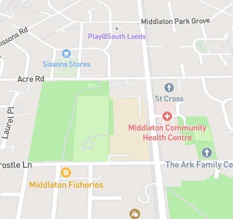 map for Catering Leeds  (Middleton Primary)