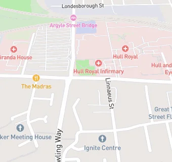 map for Hull Resettlement Project Ltd