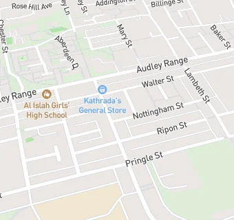 map for Kathrada Stores