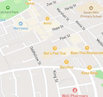 map for Nat Pad Thai