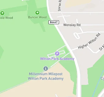 map for Witton Park High School