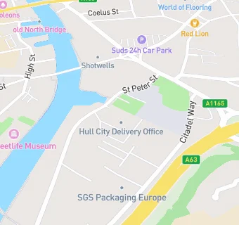 map for Rooted in Hull