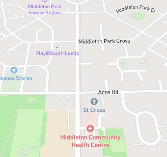 map for Middleton Park Baptiste Church