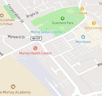 map for Windsor House Surgery