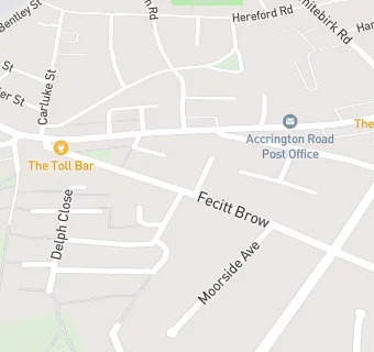 map for Foresters Arms Public House