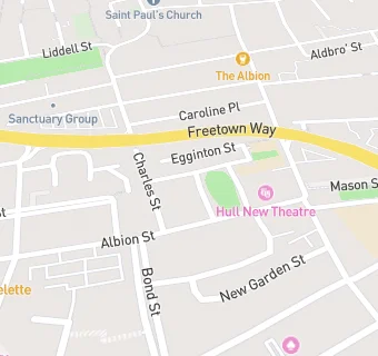 map for Kingston Theatre Hotel & Restaurant