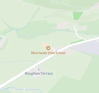 map for Moorlands View School