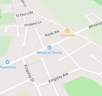 map for Whitehall Stores