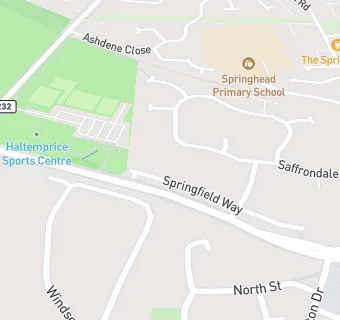 map for Anlaby Surgery