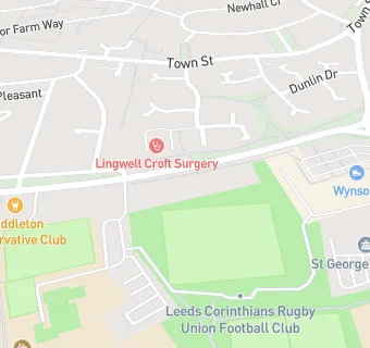 map for Leeds Corinthians RUFC