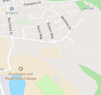 map for St Anne's and St Joseph's Roman Catholic Primary School