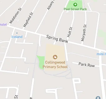 map for Hull Collaborative Academy Trust @ Collingwood Primary School