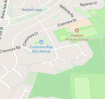 map for Cranmore Rise Mini Market