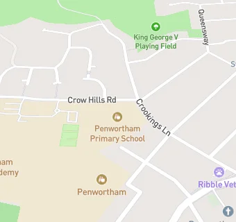 map for Lancashire Catering (Penwortham Primary School)