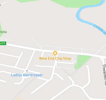 map for West End Fish and Chips