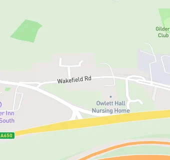 map for Owlett Hall Nursing Home