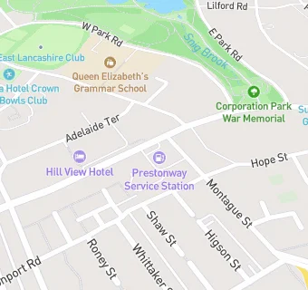 map for Subway Preston Way