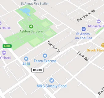 map for Tesco Express