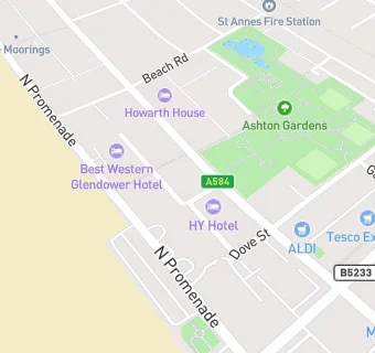 map for HY Hotel