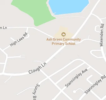 map for Stanningley Green Junior School