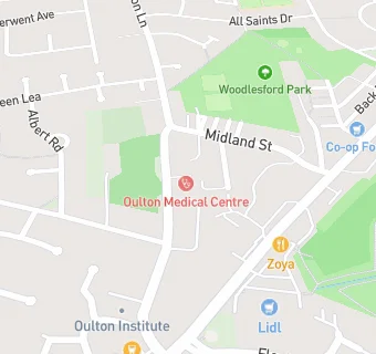 map for Marsh Street Surgery