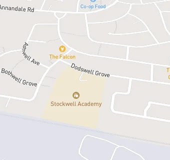 map for Stockwell Primary School