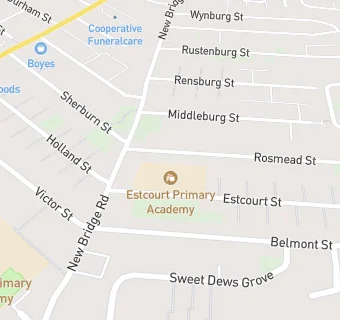 map for Estcourt Primary School