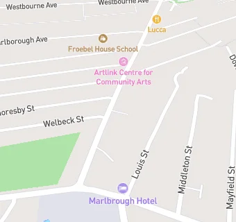 map for Princes Avenue Service Station