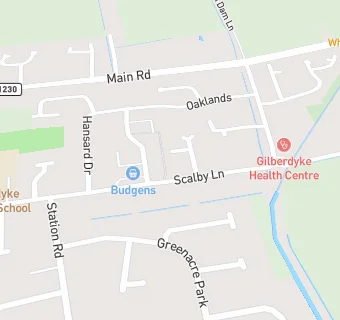 map for Spar Gilberdyke