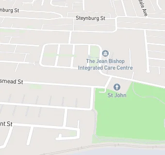 map for St John's Church and Community Centre