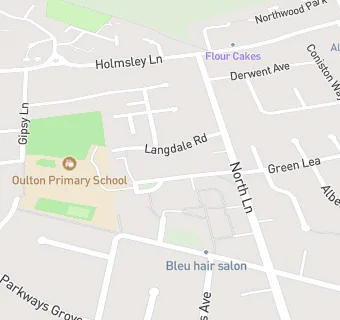 map for Catering Leeds  (Oulton Primary)