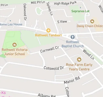 map for Catering Leeds (Rothwell Joint Centre)