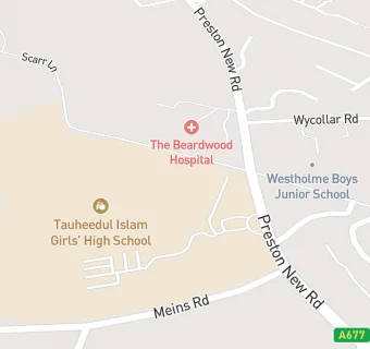 map for Tauheedul Islam Girls High School & 6th Form College