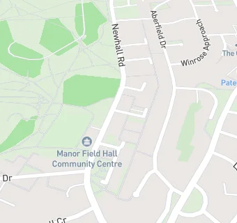 map for Manorfield Hall