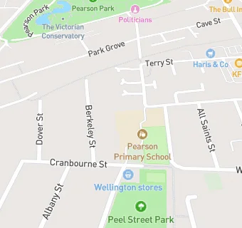 map for Pearson Primary School