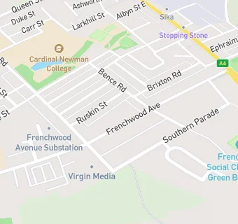 map for Frenchwood Surgery