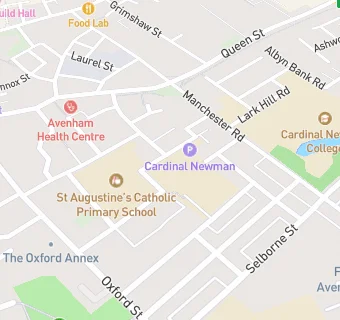 map for St Augustine's Catholic Primary School