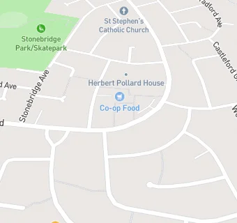 map for St Hilda's Church Community