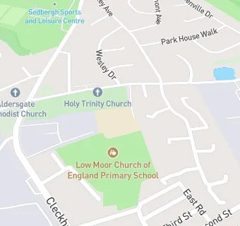 map for Low Moor CofE Primary School