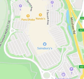 map for Pizza Hut