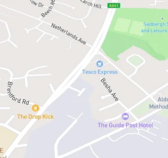 map for Low Moor Club