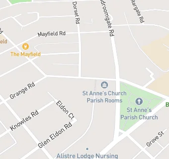 map for Oxford Road Dental Surgery