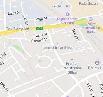 map for Fishergate Filling Station