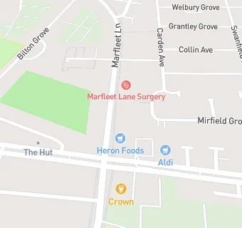 map for Marfleet Bargain Centre and Snack Bar