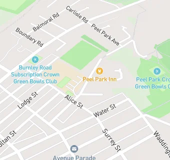 map for Peel Park Hotel